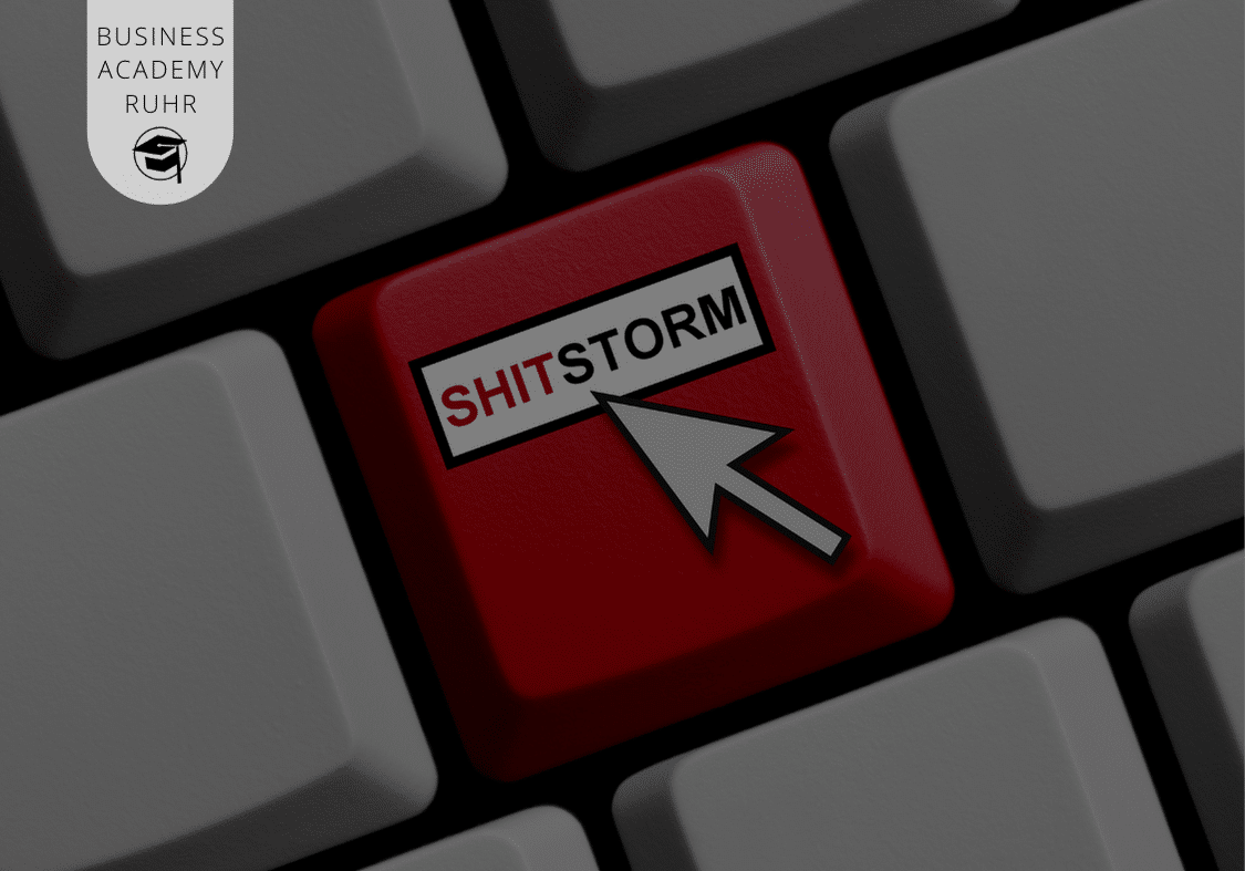 "Shitstorm - und nun?" - 5 Tipps fürs Krisenmanagement