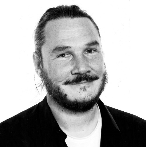 Schwarz-Weiß Portrait von Martin Becker